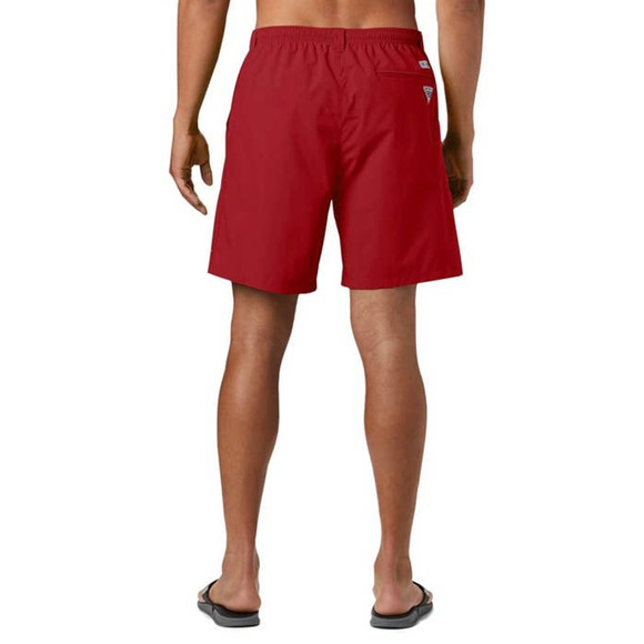 Columbia Mens PFG‎ Backcast III Water Fishing Shorts Swim Trunks Beet Red Large - Picture 2 of 10